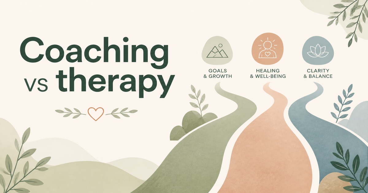 What Is Coaching, Exactly? (And How It's Different From Therapy or Consulting)