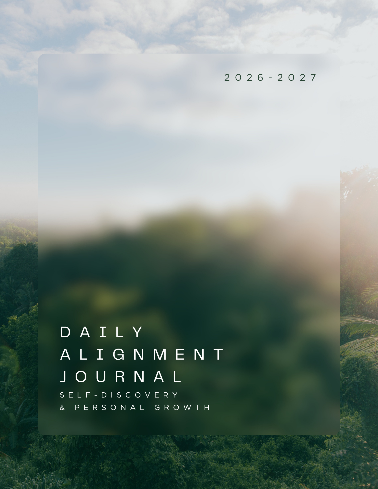 The Daily Alignment Journal cover